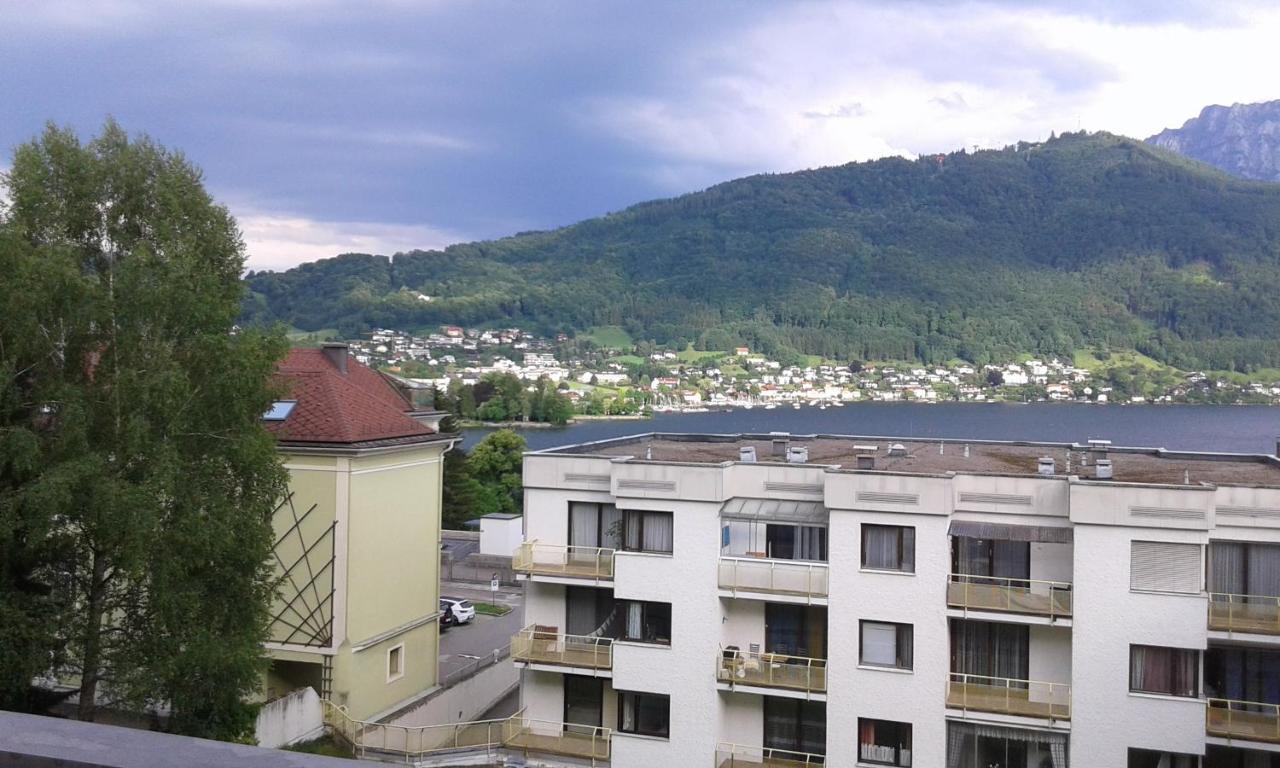 Apartmán Vintage Garconiere Mit Balkon - 25 M2 Gmunden Exteriér fotografie